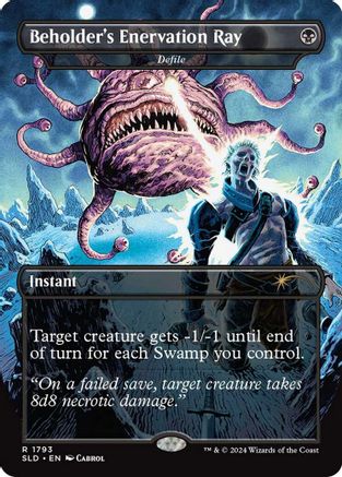 Beholder's Enervation Ray - Defile