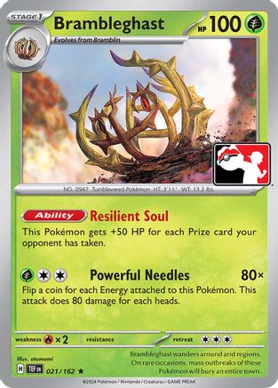 Prize Pack Series Cards Brambleghast #021