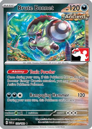 Prize Pack Series Cards Brute Bonnet #123