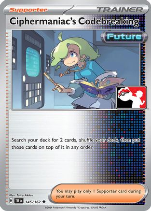 Prize Pack Series Cards Ciphermaniac's Codebreaking #145