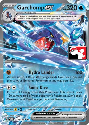 Prize Pack Series Cards Garchomp ex #038