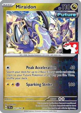 Prize Pack Series Cards Miraidon #121