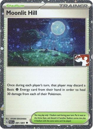 Prize Pack Series Cards Moonlit Hill #081