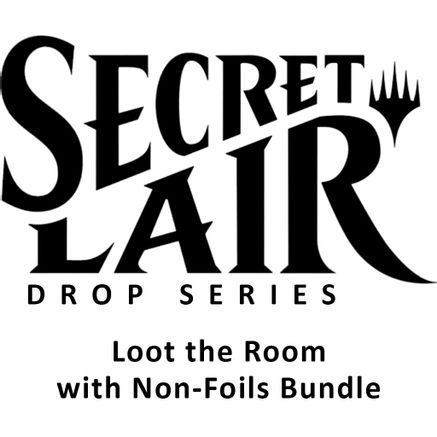 Secret Lair Bundle Dungeons and Dragons 50th Anniversary Loot the Room with Non Foils