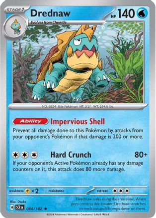 SV07: Stellar Crown Drednaw #044