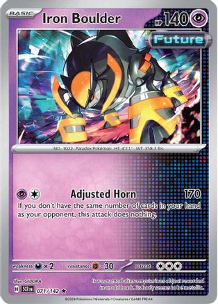 SV07: Stellar Crown Iron Boulder #071