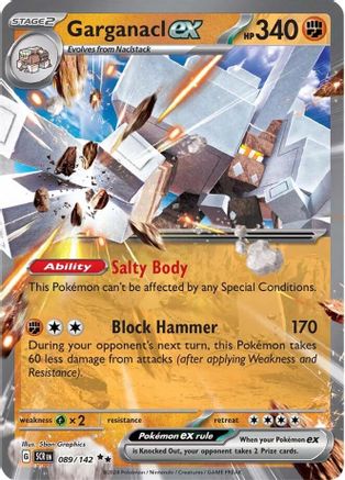 SV07: Stellar Crown Garganacl ex #089