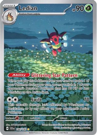 SV07: Stellar Crown Ledian #144