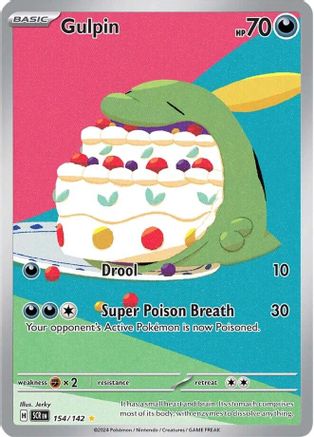 SV07: Stellar Crown Gulpin #154