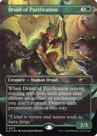 Druid of Purification (Rainbow Foil)