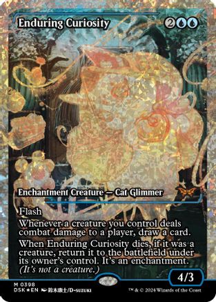 Enduring Curiosity (Showcase) (Fracture Foil)