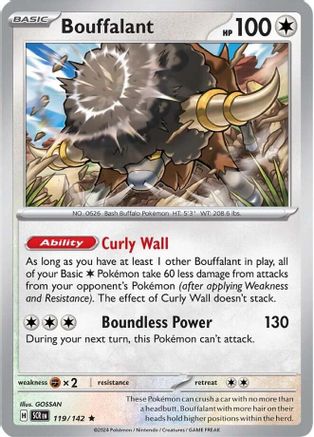 Deck Exclusives Bouffalant #119