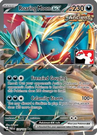 Prize Pack Series Cards Roaring Moon ex #124