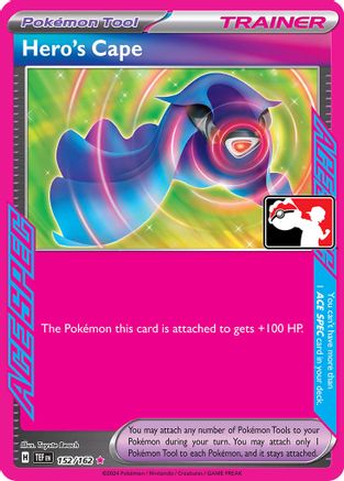 Prize Pack Series Cards Hero's Cape #152