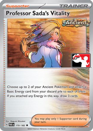 Prize Pack Series Cards Professor Sada's Vitality #170
