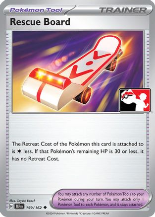 Prize Pack Series Cards Rescue Board #159