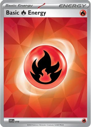 SVE: Scarlet & Violet Energies Basic Fire Energy #010