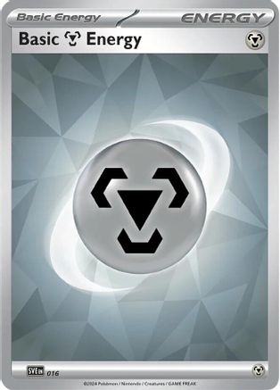 SVE: Scarlet & Violet Energies Basic Metal Energy #016
