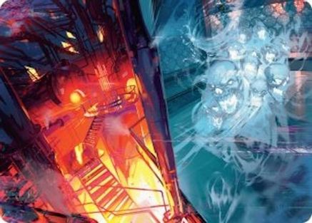 Roaring Furnace // Steaming Sauna Art Card