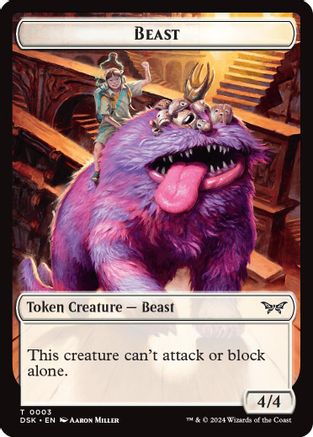 Beast // Copy Double-Sided Token