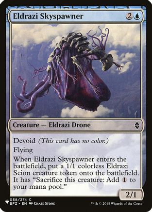 Eldrazi Skyspawner