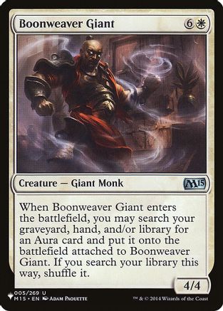 Boonweaver Giant
