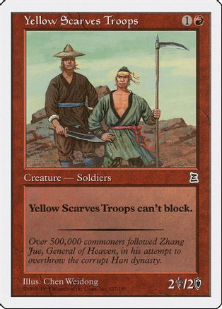 Yellow Scarves Troops