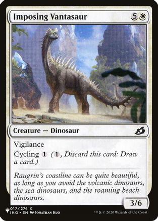Imposing Vantasaur