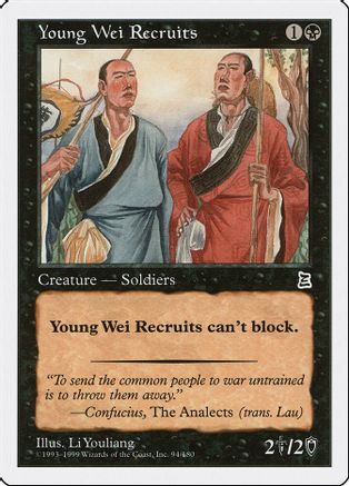 Young Wei Recruits