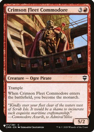 Crimson Fleet Commodore