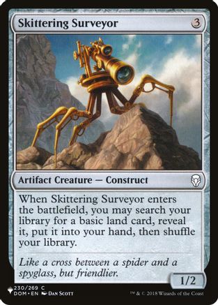 Skittering Surveyor