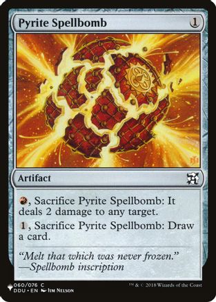 Pyrite Spellbomb