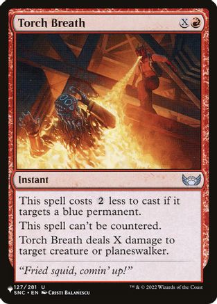 Torch Breath