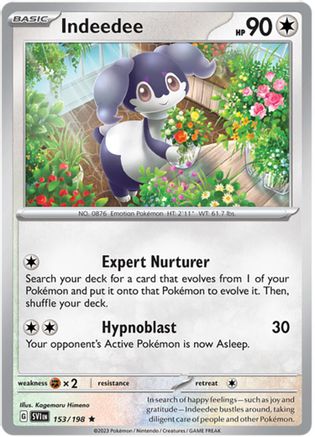 Deck Exclusives Indeedee #153