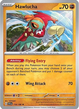 Deck Exclusives Hawlucha #118