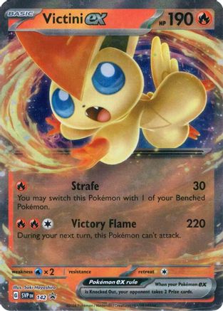 SV: Scarlet & Violet Promo Cards Victini ex #142
