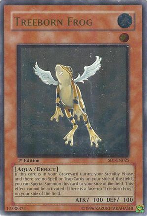 Treeborn Frog (UTR) - Shadow of Infinity - YuGiOh