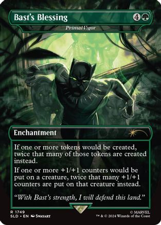 Bast's Blessing - Primal Vigor (Rainbow Foil)