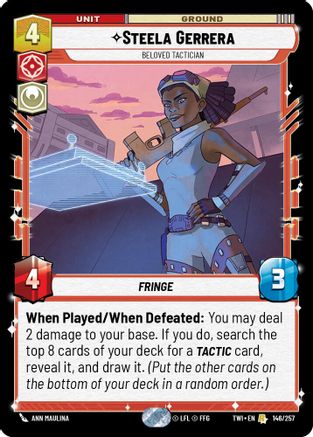 Steela Gerrera - Beloved Tactician