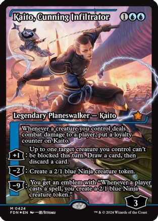 Kaito, Cunning Infiltrator (Showcase)