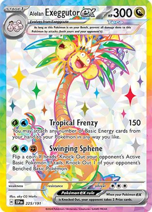 SV08: Surging Sparks Alolan Exeggutor ex #225
