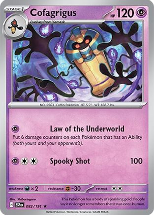 SV08: Surging Sparks Cofagrigus #083