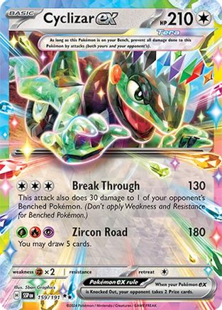 SV08: Surging Sparks Cyclizar ex #159