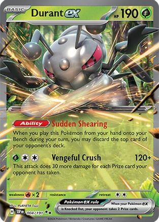 SV08: Surging Sparks Durant ex #004
