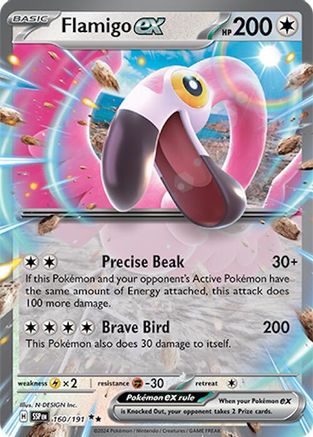 SV08: Surging Sparks Flamigo ex #160