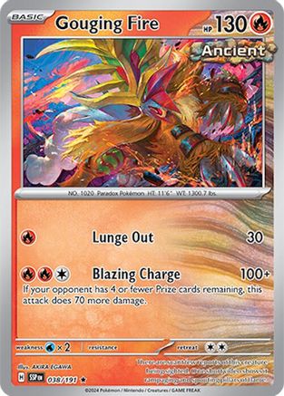 SV08: Surging Sparks Gouging Fire #038