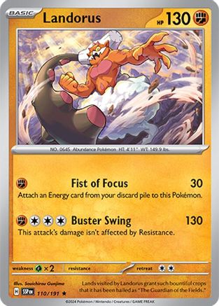 SV08: Surging Sparks Landorus #110