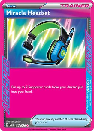 SV08: Surging Sparks Miracle Headset #183