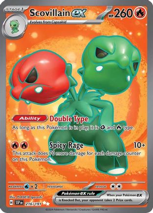 SV08: Surging Sparks Scovillain ex #216