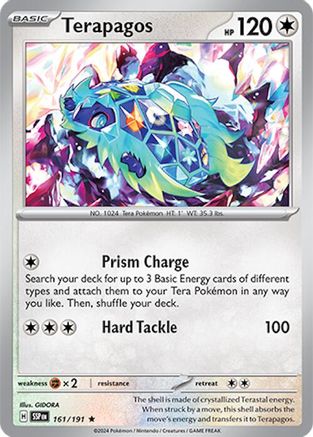 SV08: Surging Sparks Terapagos #161